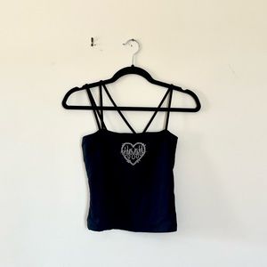 Strappy Y2K Bejeweled Tank